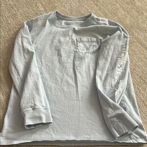 Vineyard Vibes Kids Light Blue Long Sleeve Shirt